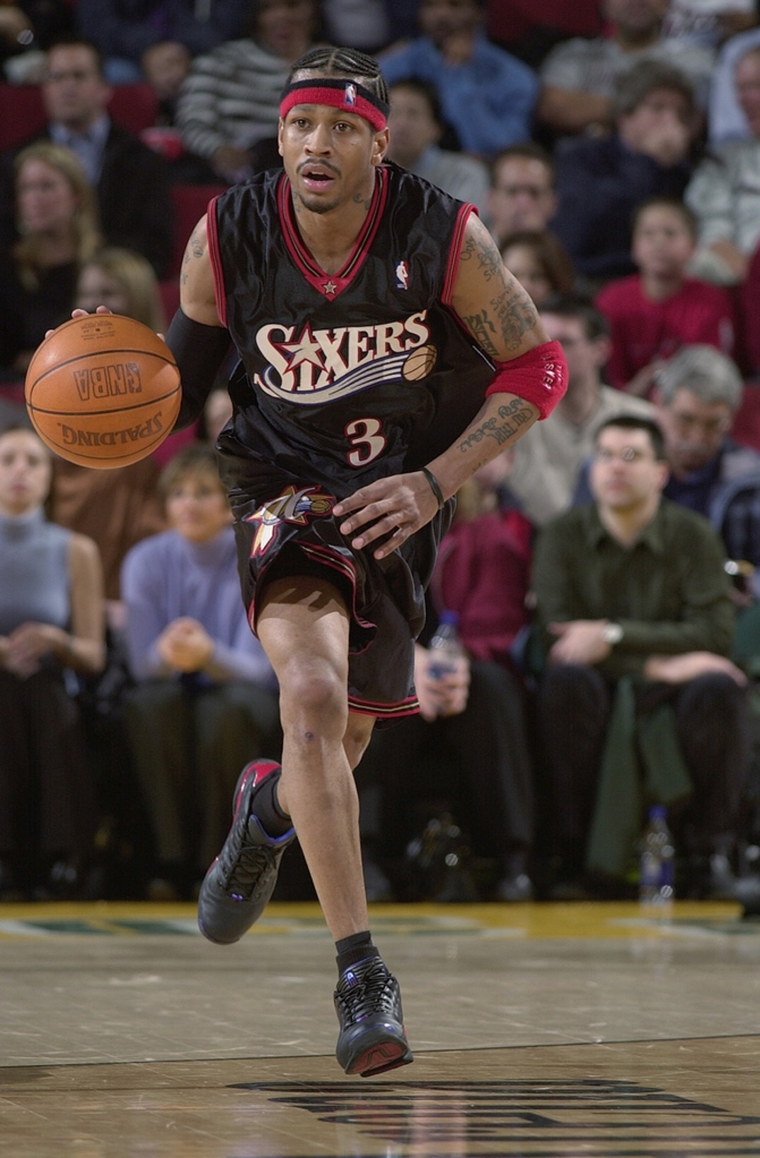Allen Iverson On The Court 0
