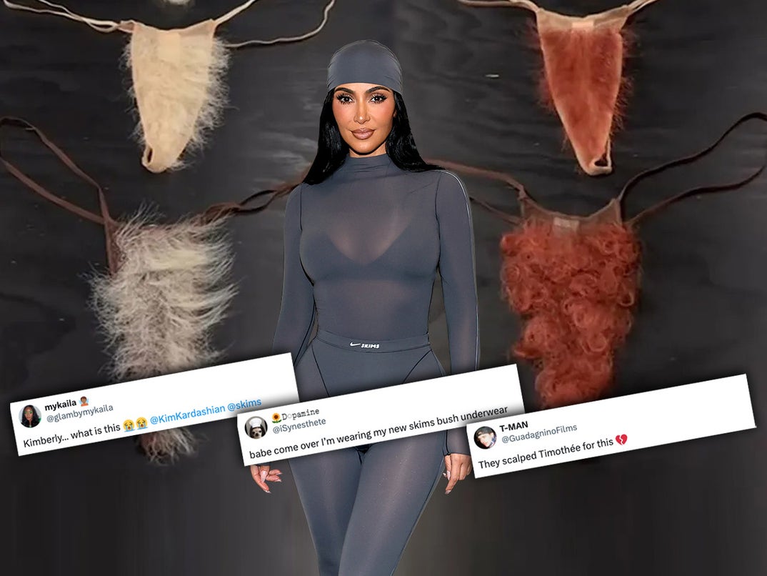 Kim Kardashian's known for breaking the internet -- and this week, Kim didn't beat around the bush, in fact, she cut right to it: She dropped a new, 