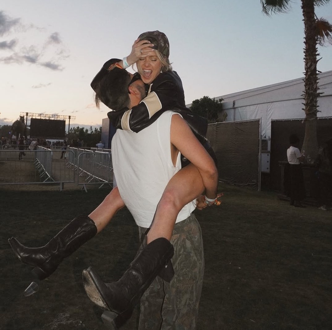 Hannah Godwin and Dylan Barbour