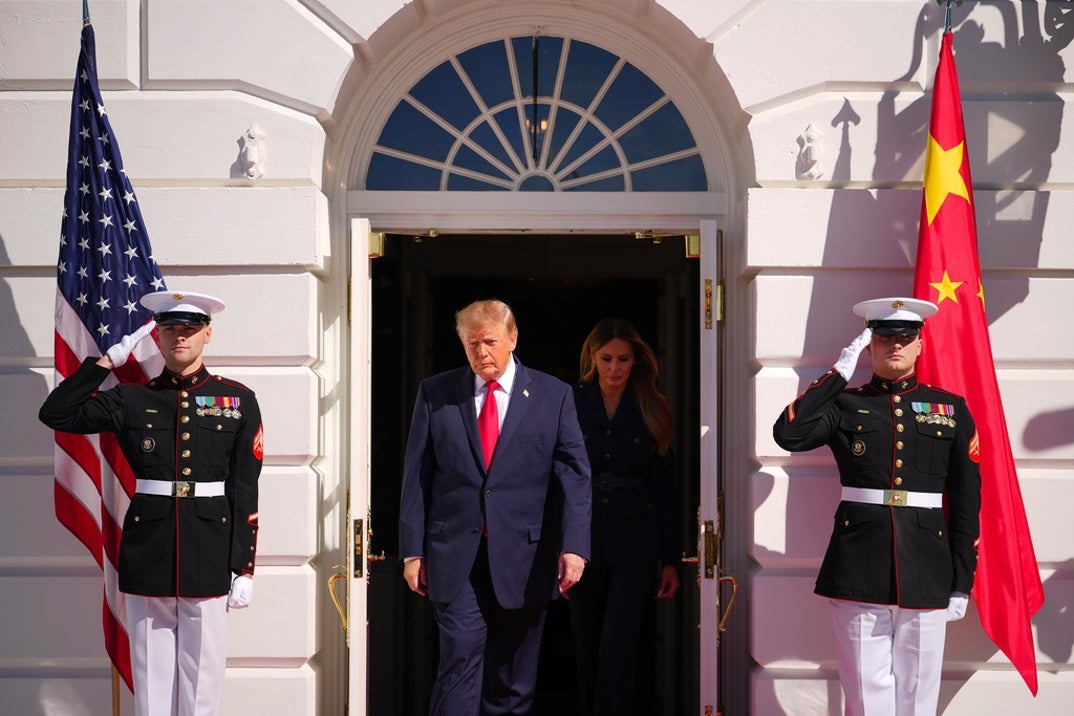 Trump Xi Jinping Dinner 12