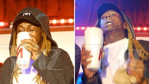 Lil Wayne -- Drinking Massive Amounts of Lean ... Hours Before Seizures (PHOTOS + VIDEO)
