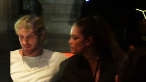 Logan Paul Gets Cozy With Model Nina Agdal In London