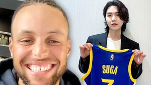 Stephen Curry Shows Love For Suga From BTS, 'See You Soon'