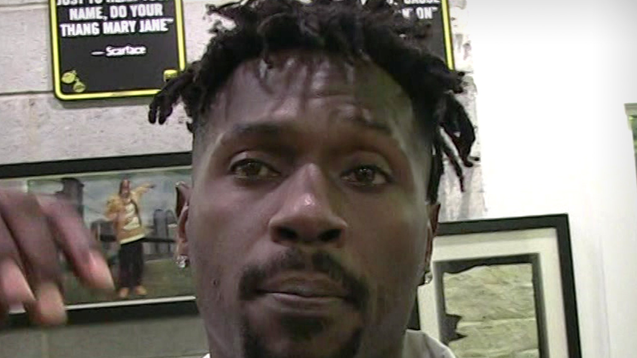 Antonio brown snap chat video