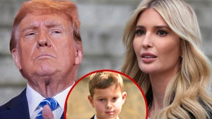 Donald Trump Seems to Ignore Ivanka's Son During UFC Event