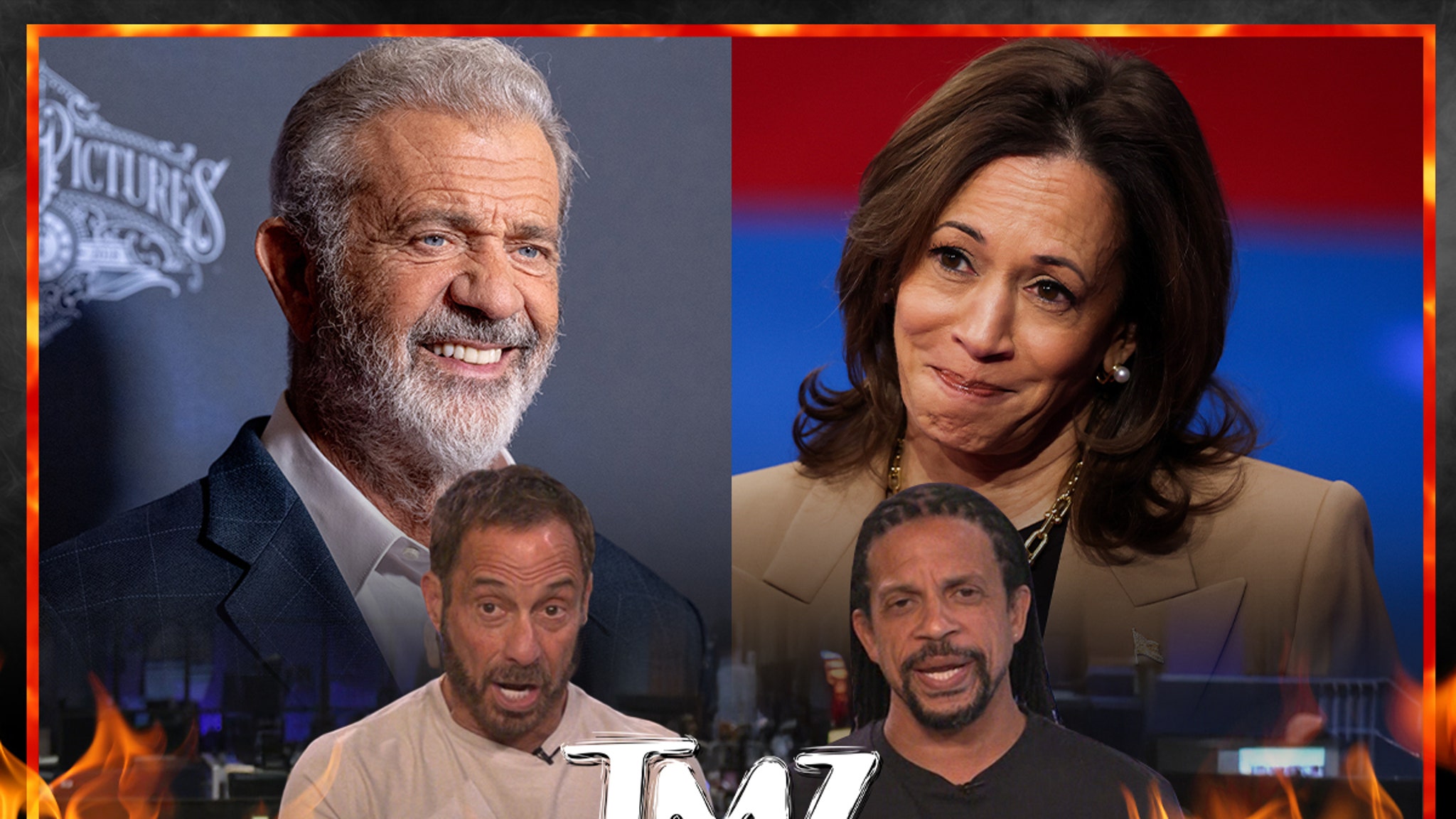 Mel Gibson Goes After Kamala Harris’ IQ