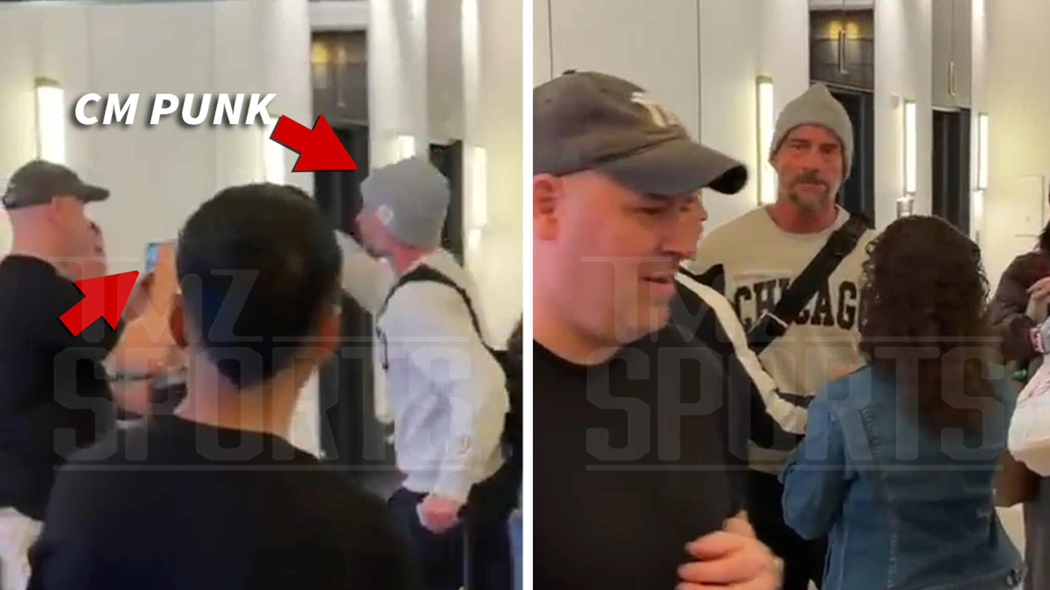 CM Punk Smacks Away Fan's Phone After WrestleMania Loss to&hellip;