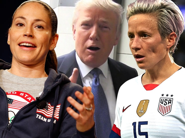 Megan Rapinoe's Girlfriend Craps All Over President Trump ...