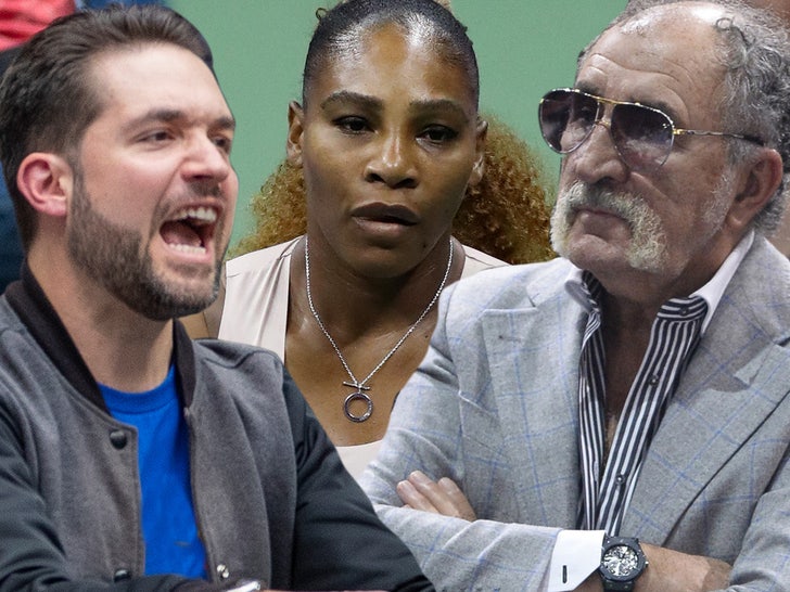 0105 alexis ohanian serena williams Ion Tiriac Getty comp