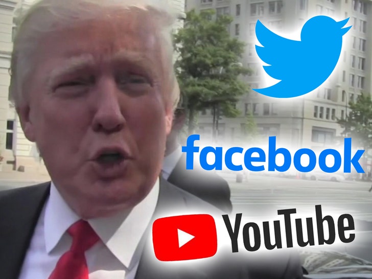 Trump suing youtube, facebook and twitter