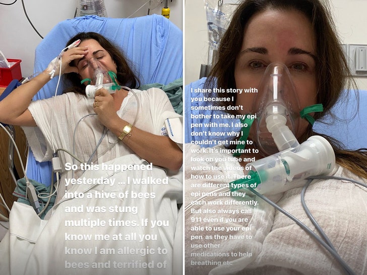 kyle richards in hospital