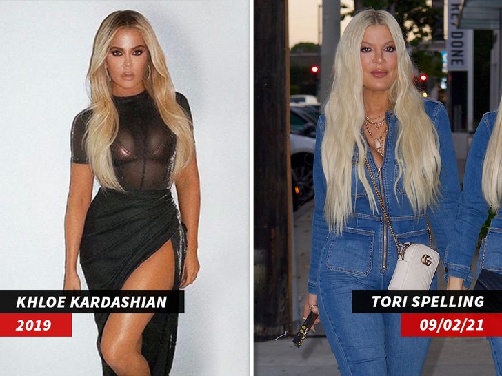 Chloe Kardashian Tory Spelling