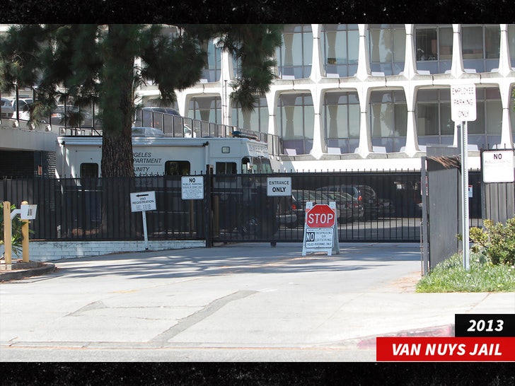 van nuys jail alamy sub swipe