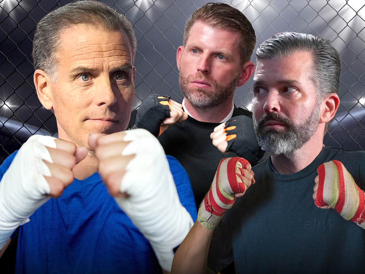 Hunter Biden muốn đấu tay đôi với hai con trai của Donald Trump là Eric và Don Jr.