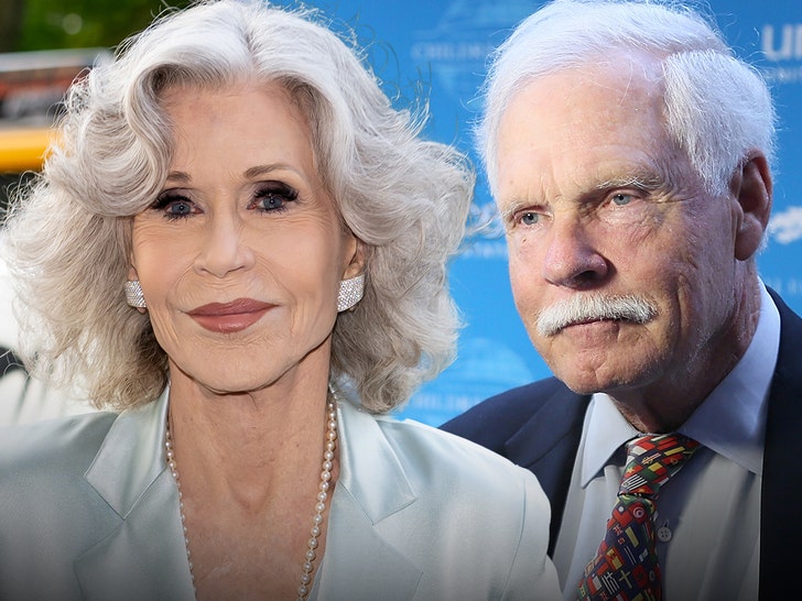 jane fonda and ted turner getty 1