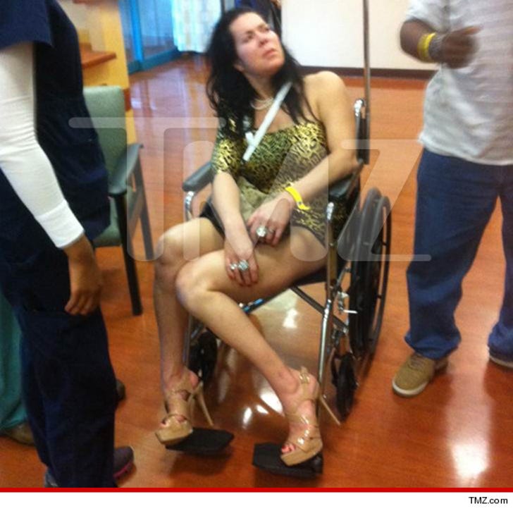 Chyna As She Hulk Porn - Chyna -- Hospitalized After Collapsing Again at Porn Convention