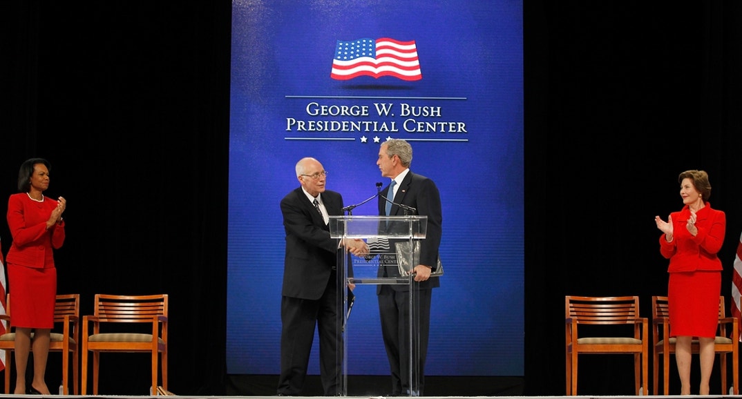 George W Bush and Dick Chaney Through The Years 5