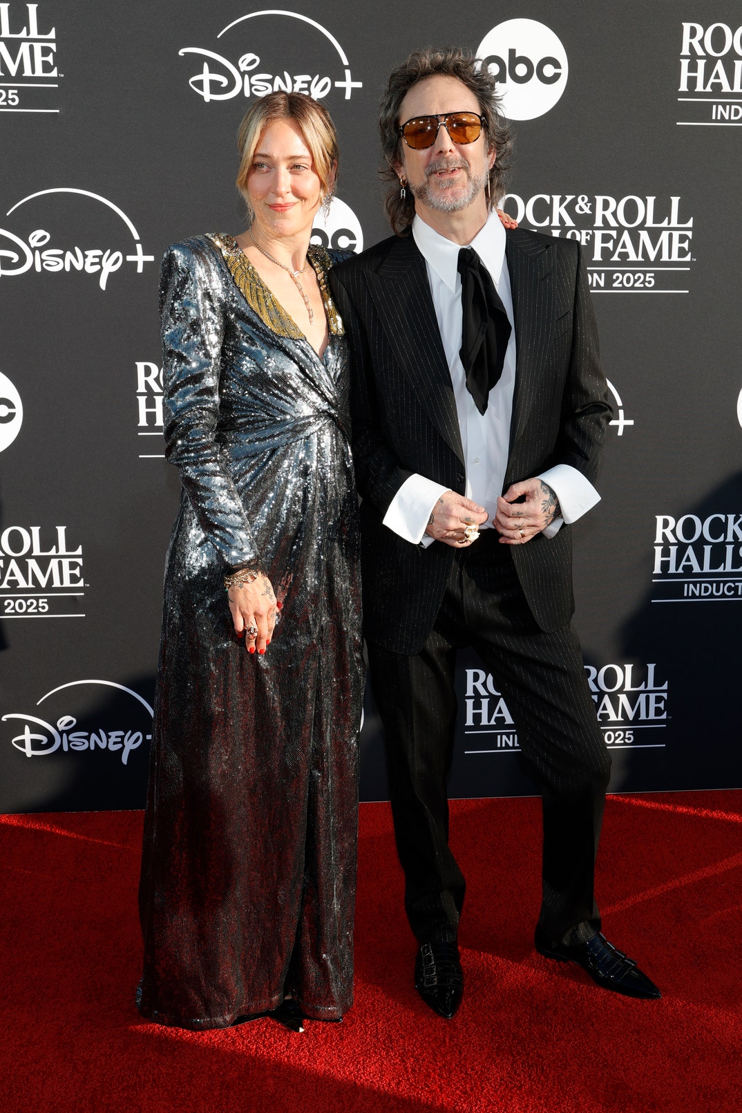 Camille Johnson and Chris Robinson