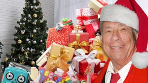 Donald Sterling -- Playing Santa Claus ... IN THA HOOD!!