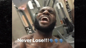 LeBron James Laughs Off Haters in New Shirtless Workout Video