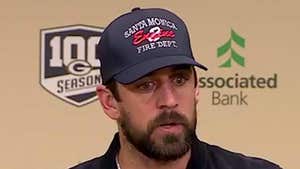 Aaron Rodgers Honors Victims Of California Wildfires With Hat, 'It's Heartbreaking'