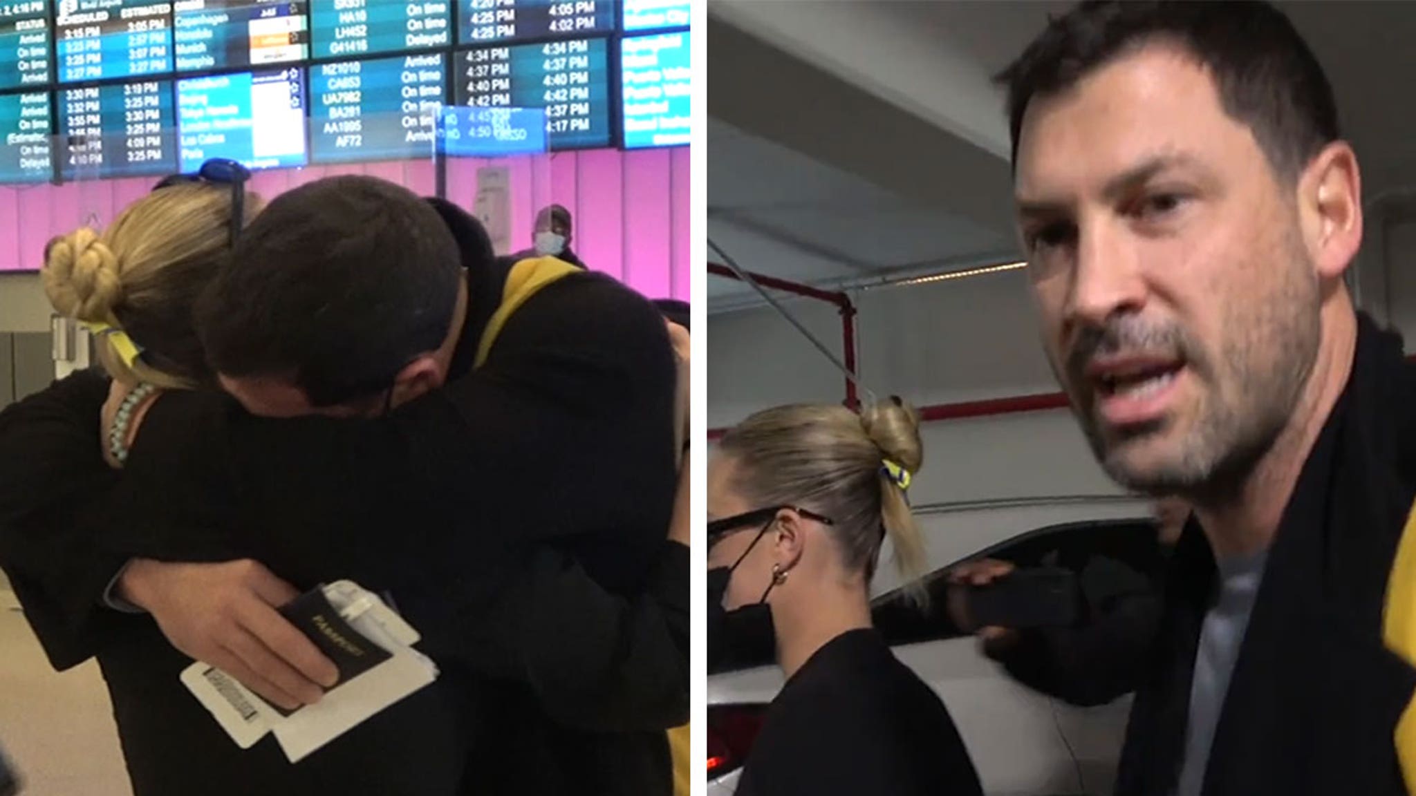 'DWTS' Maksim Chmerkovskiy Reunites With Wife After Escaping Ukraine War thumbnail