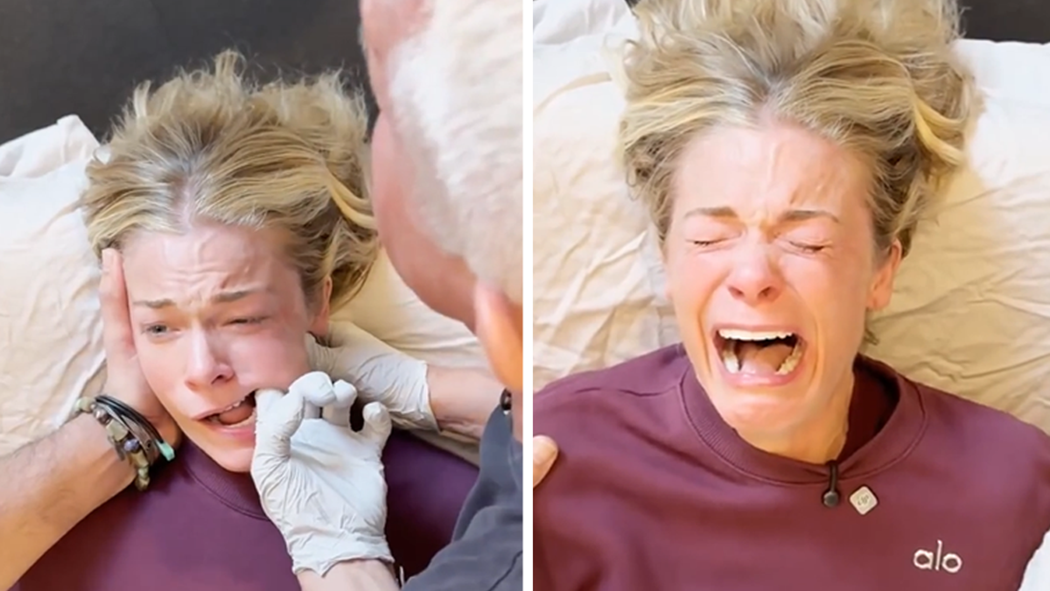 LeAnn Rimes Breaks Down Sobbing After Jaw Release, On Video