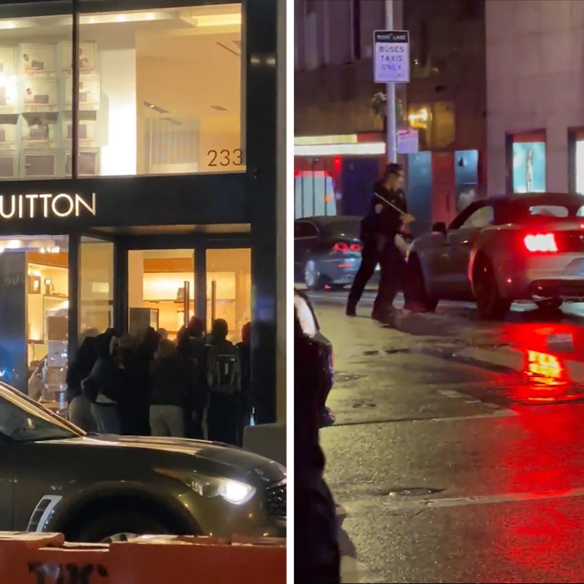 Thieves Steal Items From Louis Vuitton Store in SF's Union Square