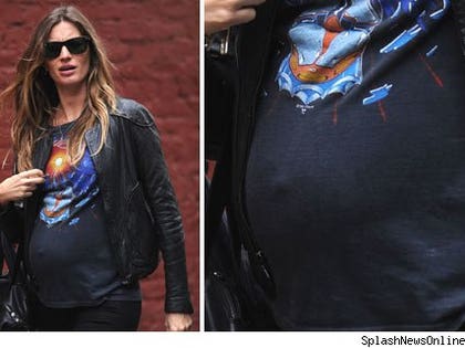 Gisele Bundchen's Brady Bump