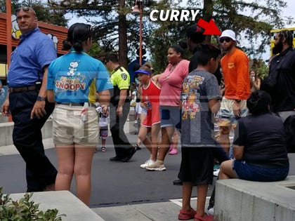 Steph Curry with Kids