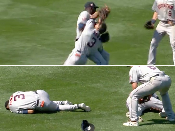 Astros Star Yordan Alvarez Carted Off Field After Scary Collision With Teammate.jpg
