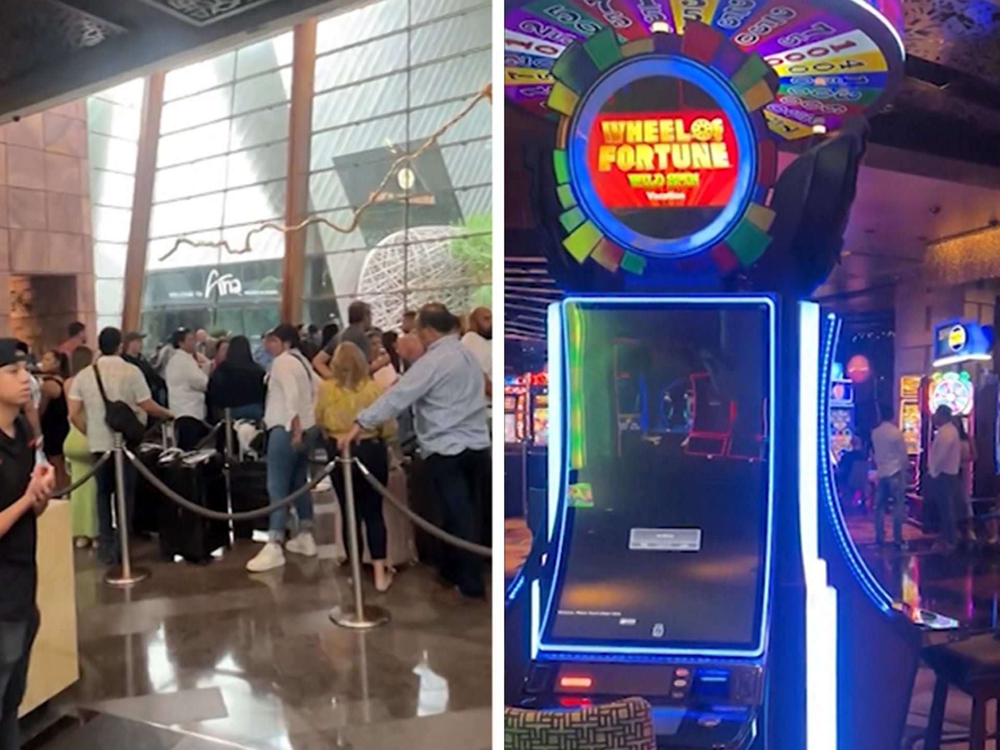MGM casinos are STILL under siege with slot machines offline and huge lines  at check-in - five days after hackers first paralyzed the company