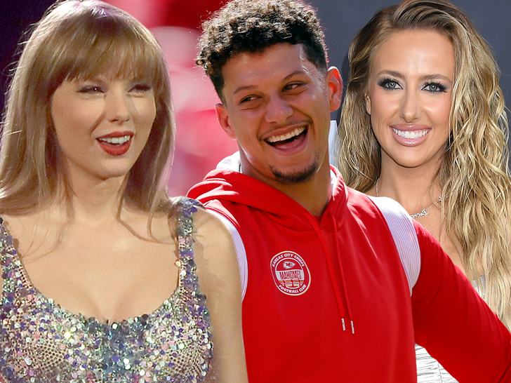 Taylor Swift Hit It Off With Patrick Mahomes' Wife Brittany At Travis ...