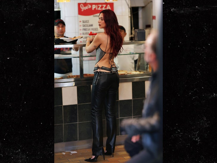 dua lipa joes pizza