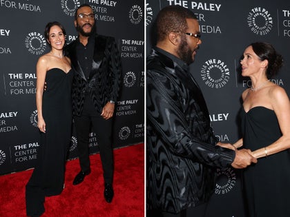 Tyler Perry And Meghan Markle Embrace On The Red Carpet