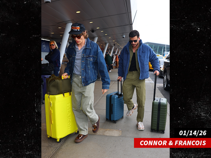 Connor Storrie & François Arnaud backgrid 3