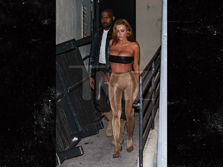 Kanye and Bianca leave Improv in L.A sub 2