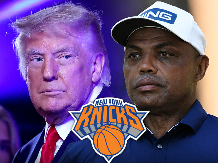 main charles barkley donald trump knicks getty