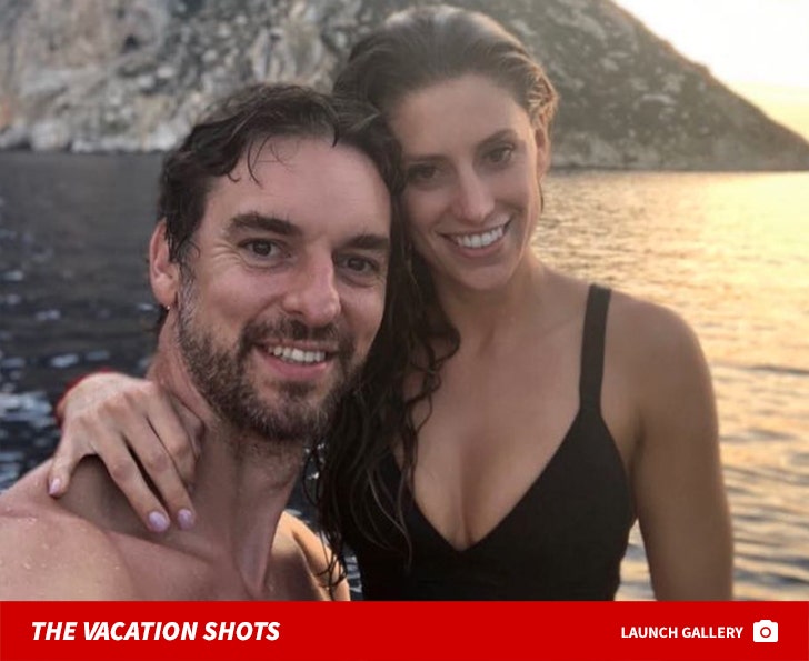 Pau Gasol and Cat McDonnell Together