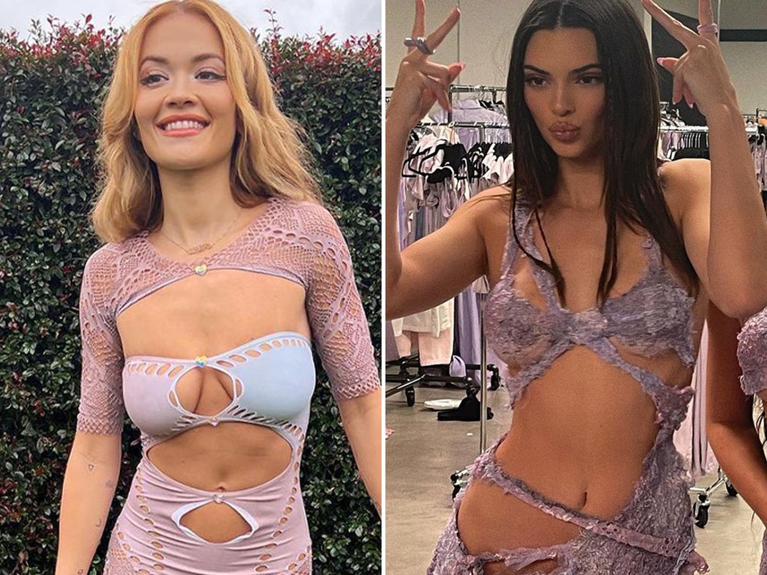 Rita Ora (31) vs. Kendall Jenner (26) -- Purple Lace Edition