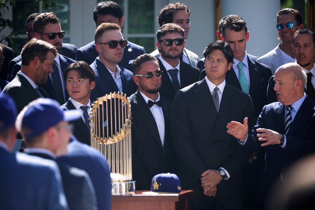 Dodgers At The White House 1