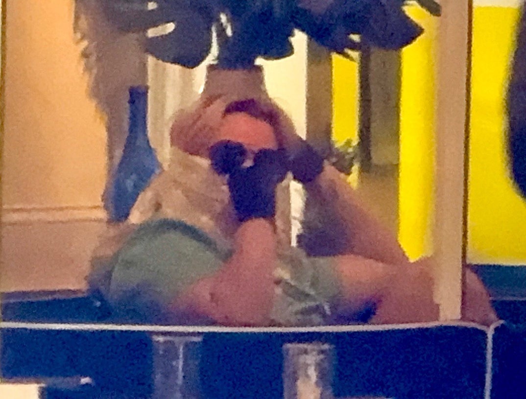 Britney Spears Scarf Cover NYC 3