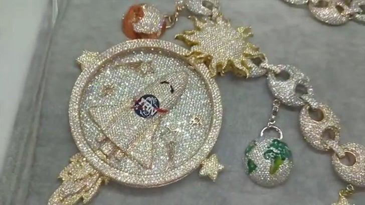 Migos' Takeoff Designs Chain That's Literally Out Of This World