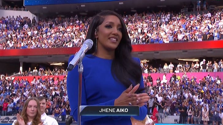 Super Bowl 2022: Jhené Aiko Sings 'America the Beautiful'