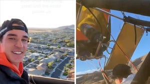 Hot Air Balloon Ride Turns Disastrous as Guy Films Crash Landing