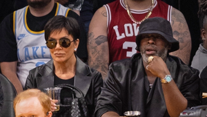 Kris Jenner Attends Lakers Game, Supports Tristan Thompson