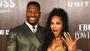 Jonathan majors Meagan Good  engaged getty 1