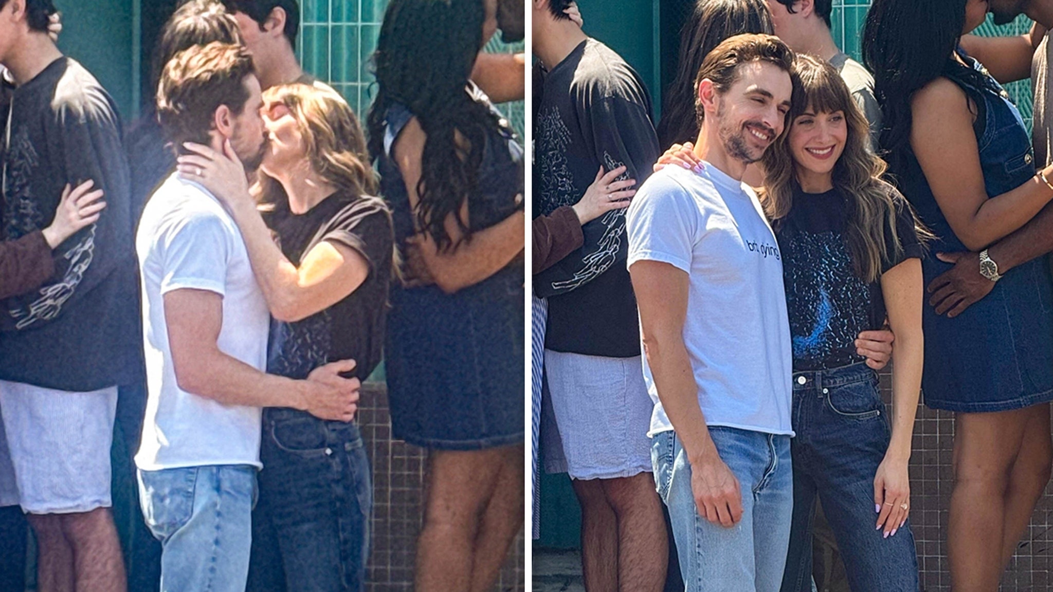 Dave Franco and Alison Brie Make Out During 'Together' Photo Shoot
