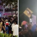 Spring Break Partiers in Miami Beach Go Wild Violating Curfew