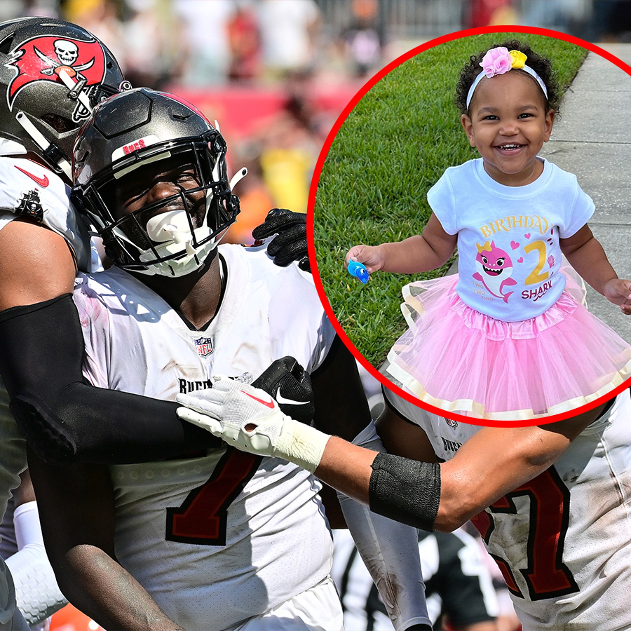 Tampa Bay Buccaneers player's wife pays tribute to daughter, 2, who drowned  in family pool